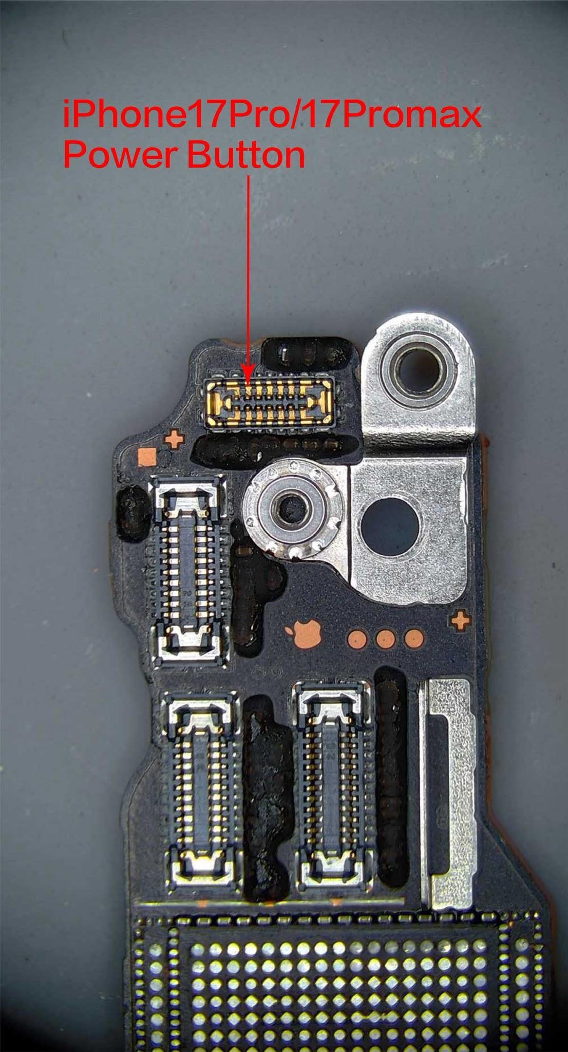 Iphone 17 Pro Power Button Line Point